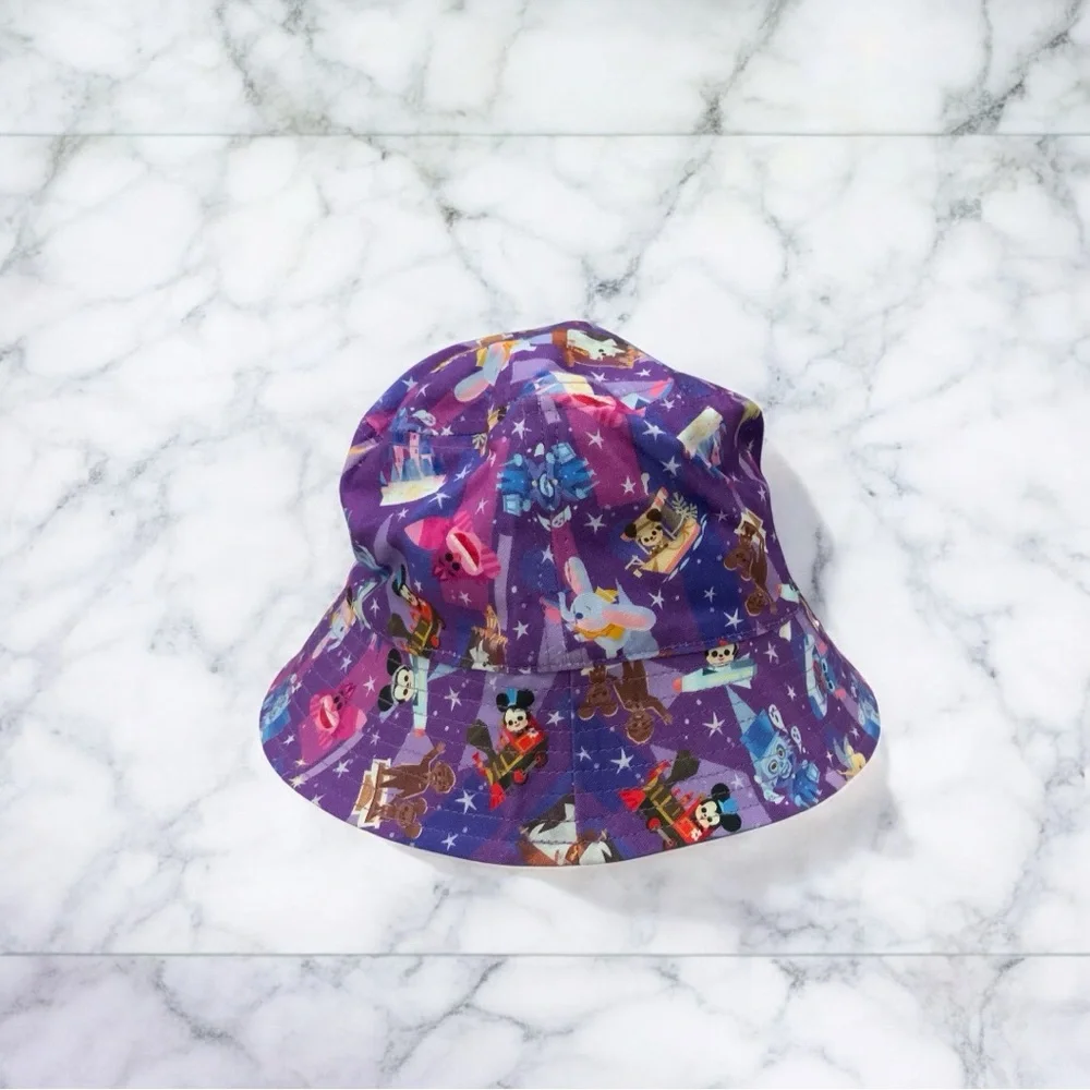 Disney Parks Joey Chou Reversible Adult Bucket Hat-Retail $34 - Picture 2 of 8